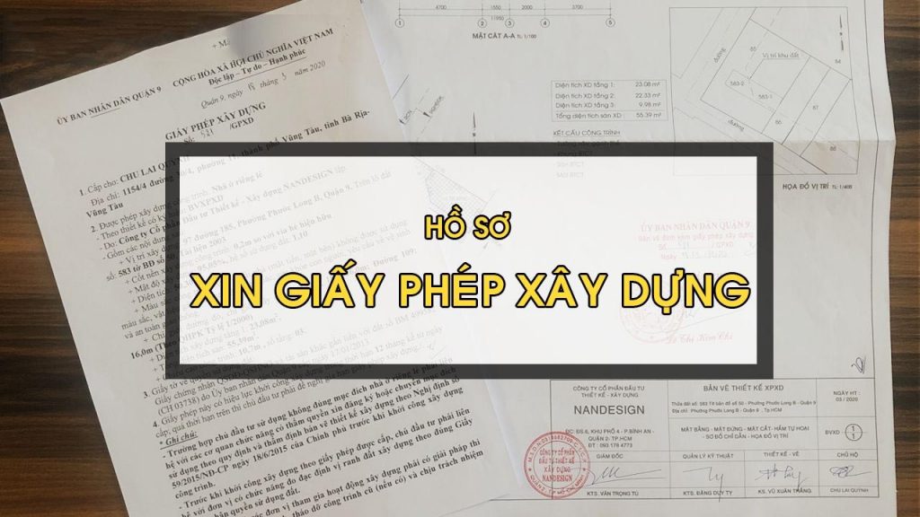 Hồ sơ xin giấy phép xây dựng